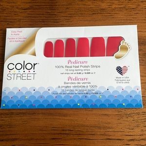 Color Street Nail Polish Strips (pedicure) - Baton Rougey